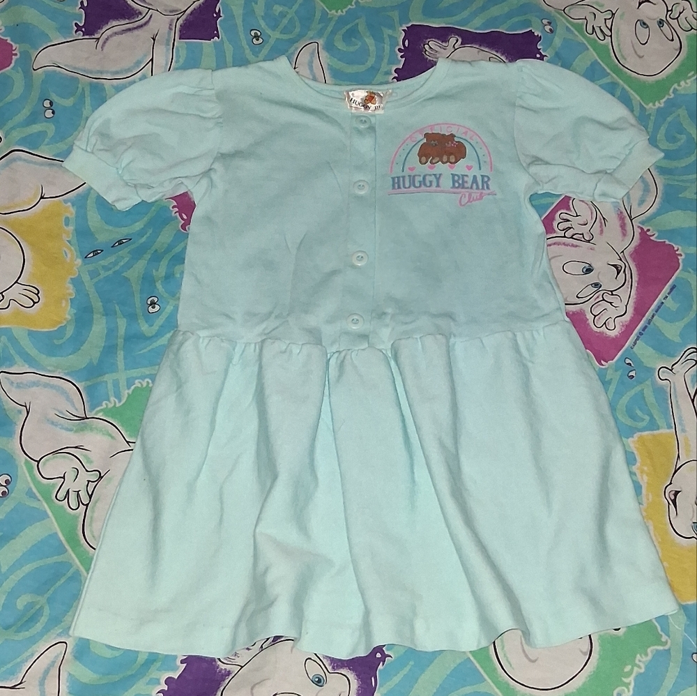 80s Huggy Bear Club California Vintage Cotton Dress
